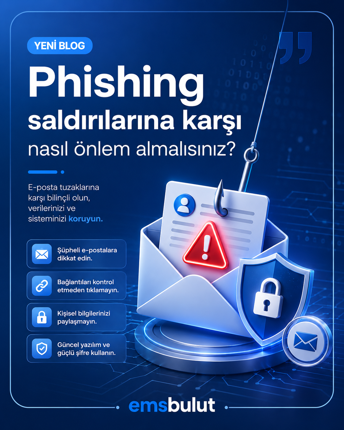 Phishing saldırılarına karşı önlemler